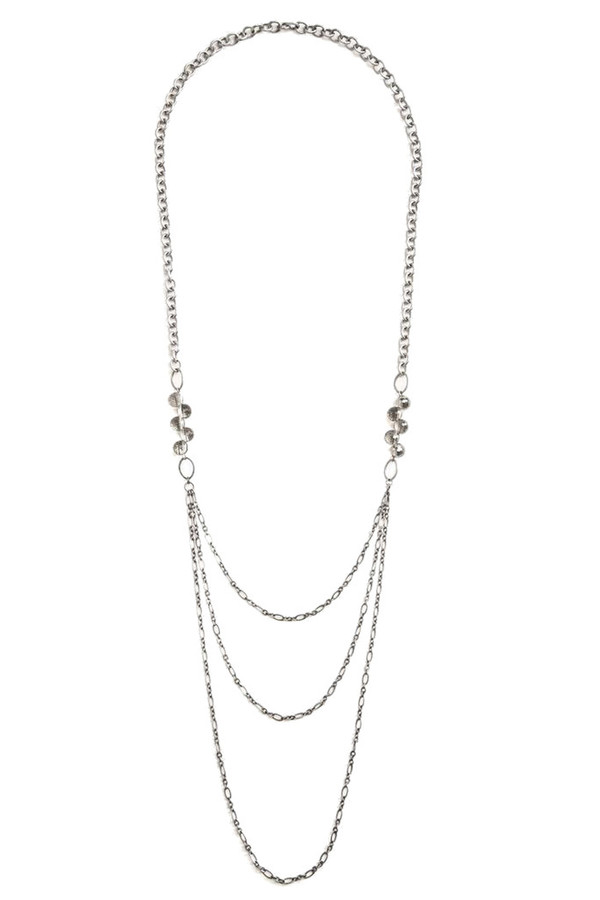 Grayling Cascade Necklace in Silver Grayling Cascade Necklace in Silver
