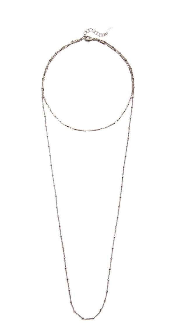 Grayling Willow Necklace in Silver Grayling Willow Necklace in Silver