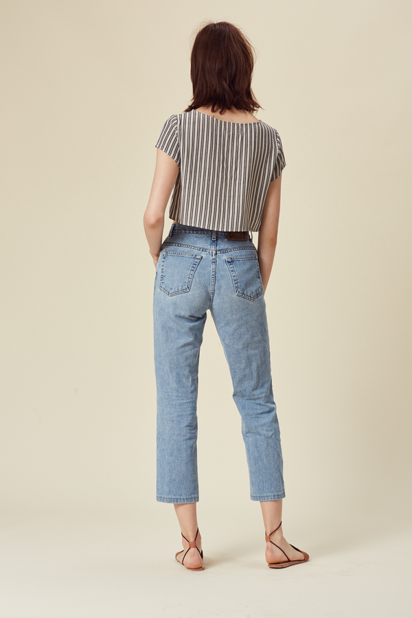 Stil. Ace Crop Top in Stripe Stil. Ace Crop Top in Stripe