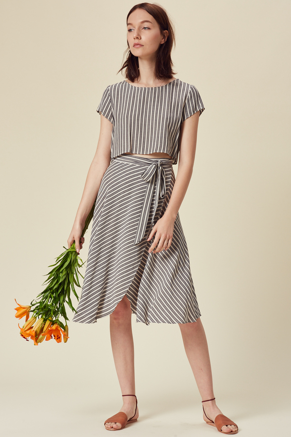 Stil. San Pedro Skirt in Stripe Stil. San Pedro Skirt in Stripe