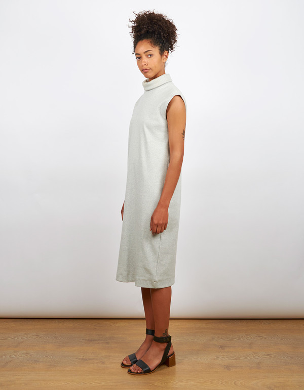 Kowtow Turning Pages Dress Grey Marle Kowtow Turning Pages Dress Grey Marle