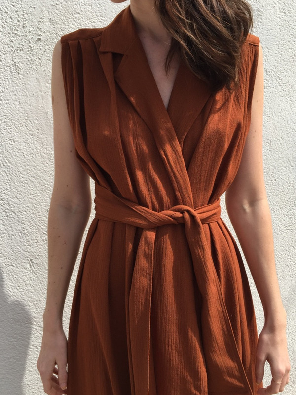OR Maxi Vest with Belt OR Maxi Vest with Belt