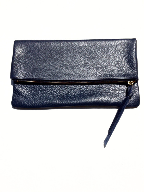OLIVEVE anastasia in navy pebbled cow leather OLIVEVE anastasia in navy pebbled cow leather