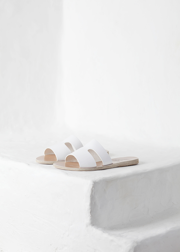Ancient Greek Sandals Apteros - white Ancient Greek Sandals Apteros - white
