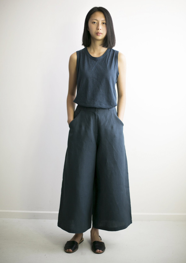 GOOD STUDIOS WOMENS HEMP LINEN WIDE PANT GOOD STUDIOS WOMENS HEMP LINEN WIDE PANT