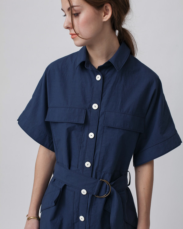 Luisa et la luna Aura Dress in Navy Luisa et la luna Aura Dress in Navy