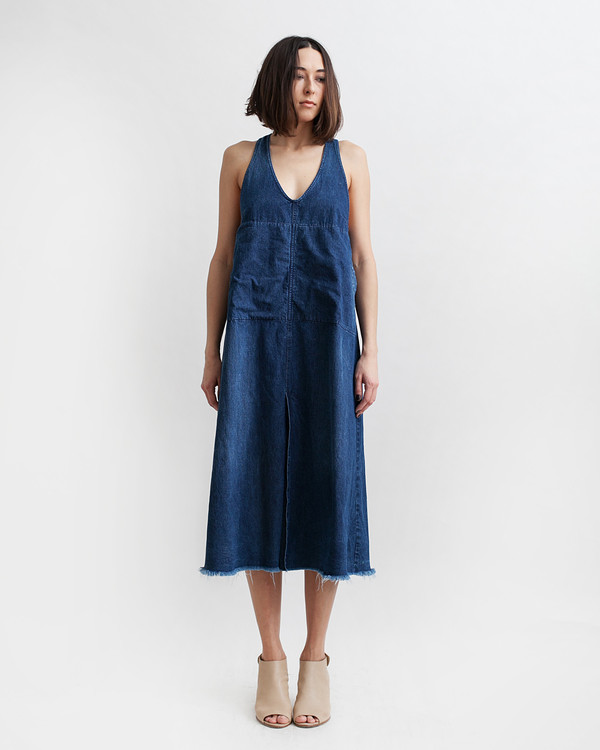 Rachel Comey Buxton Denim Dress in Indigo Rachel Comey Buxton Denim Dress in Indigo