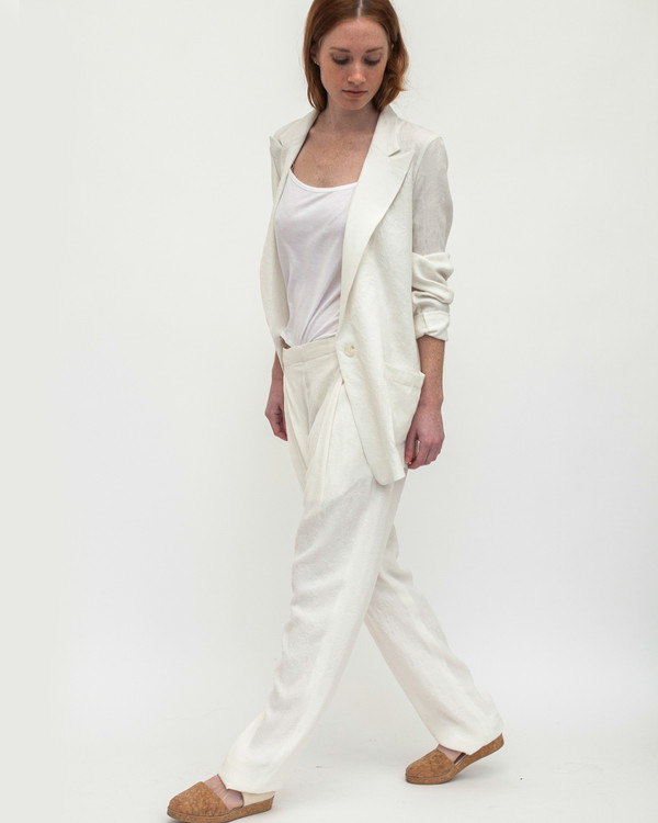 David Michael Chill Pants in White David Michael Chill Pants in White