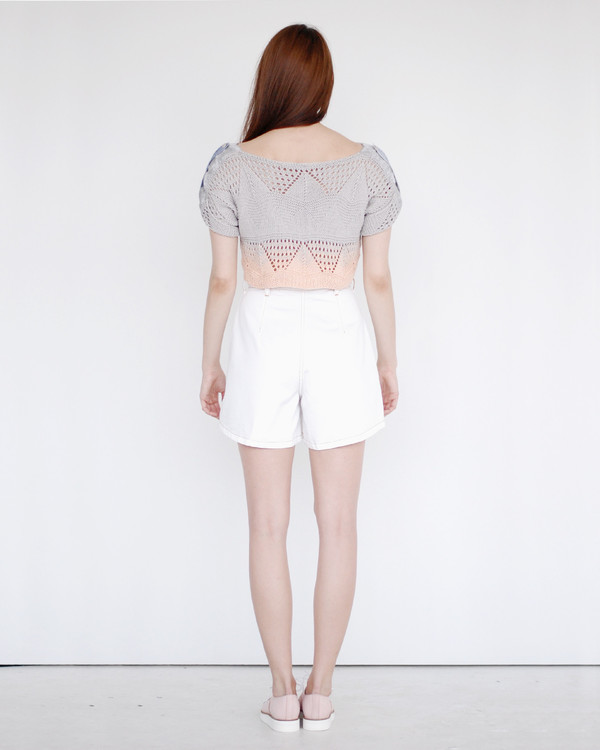 Risto Crochet Cropped Sweater Risto Crochet Cropped Sweater