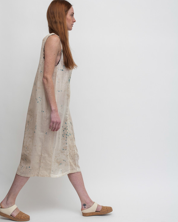 Milena Silvano Dharmette Dress in Stain Dye Milena Silvano Dharmette Dress in Stain Dye