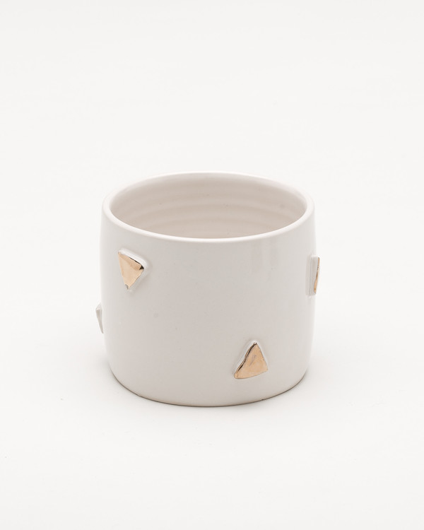 Helen Levi F&F Exclusive Triangle ceramic planter Helen Levi F&F Exclusive Triangle ceramic planter
