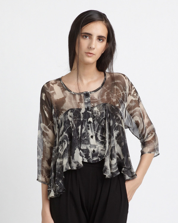 Diana Orving Frill Blouse Diana Orving Frill Blouse
