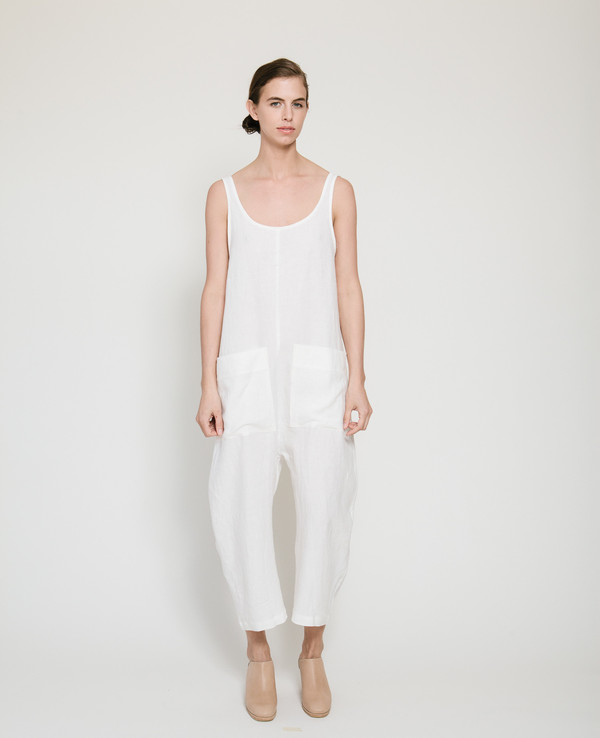 Ilana Kohn Gary Jumpsuit in white Ilana Kohn Gary Jumpsuit in white