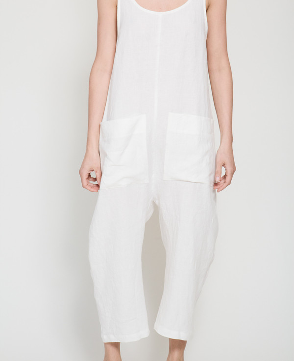 Ilana Kohn Gary Jumpsuit in white Ilana Kohn Gary Jumpsuit in white