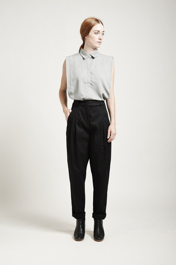 Suzanne Rae High-Waisted Tapered Pants Suzanne Rae High-Waisted Tapered Pants