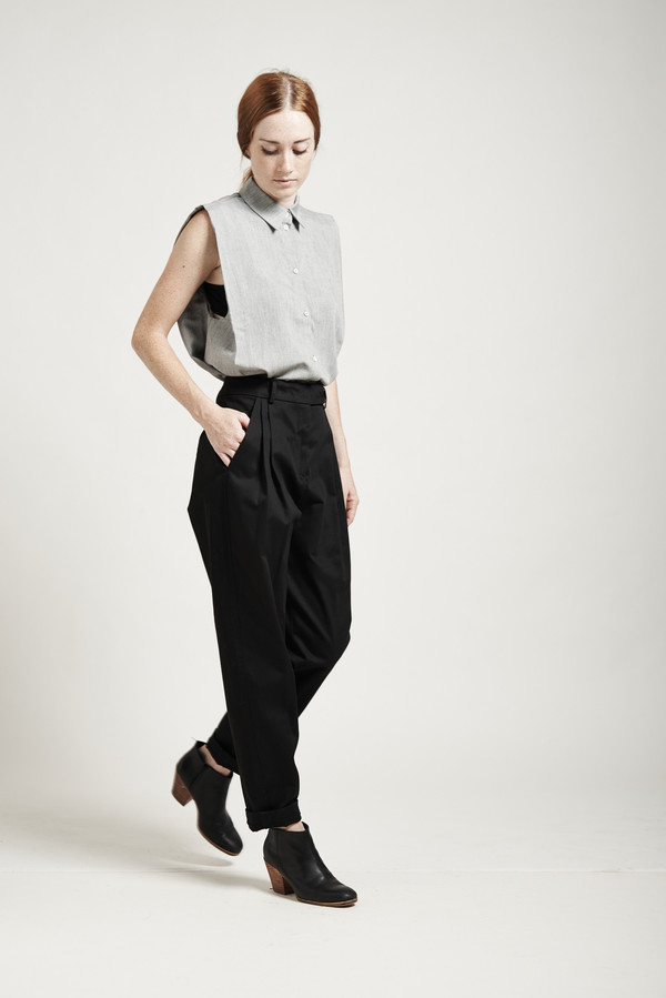 Suzanne Rae High-Waisted Tapered Pants Suzanne Rae High-Waisted Tapered Pants