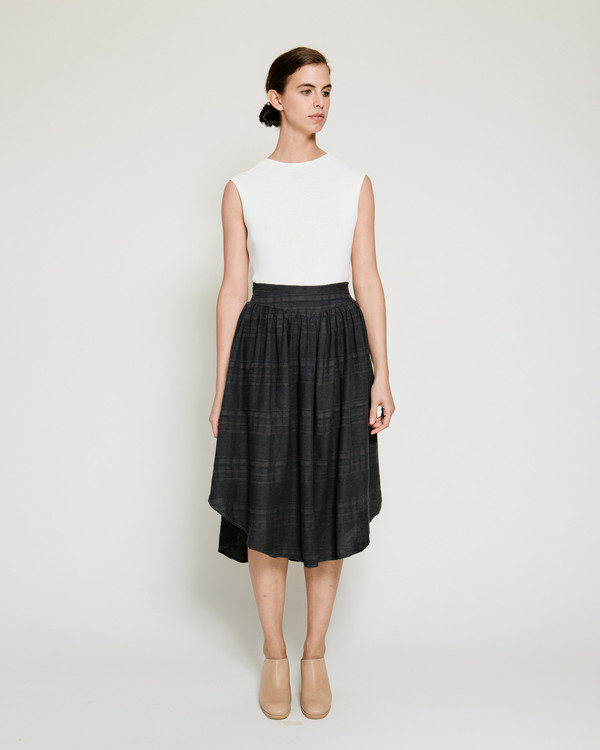 Nico Nico Joplin Textured Skirt in Liquorice Nico Nico Joplin Textured Skirt in Liquorice