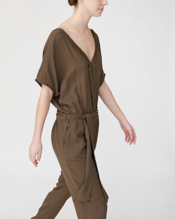 Sessun Mara Jumpsuit in Khaki Sessun Mara Jumpsuit in Khaki