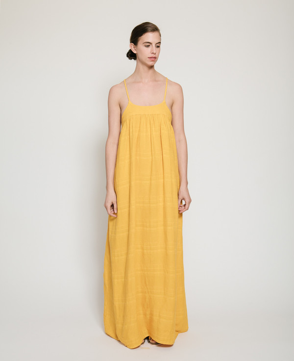 Nico Nico Mitchell Textured Dress in Mango Nico Nico Mitchell Textured Dress in Mango