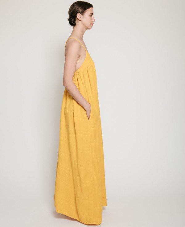 Nico Nico Mitchell Textured Dress in Mango Nico Nico Mitchell Textured Dress in Mango