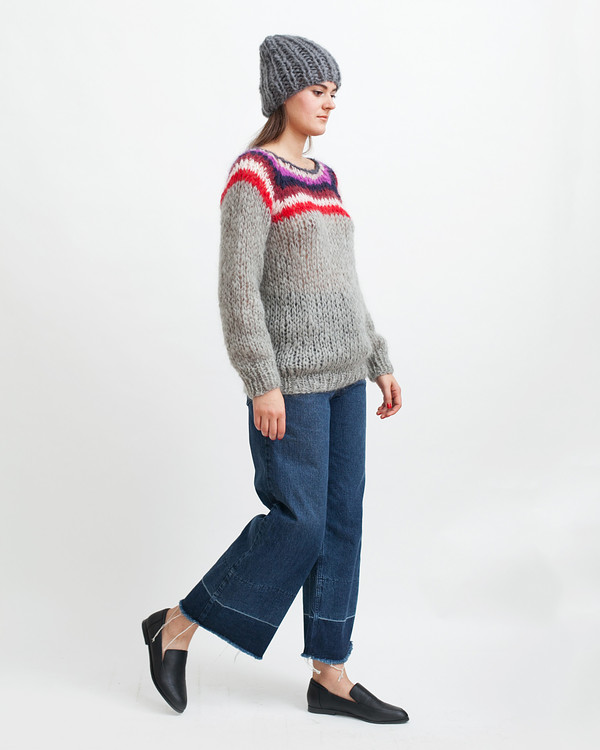 Maiami Mohair Campus Sweater Maiami Mohair Campus Sweater