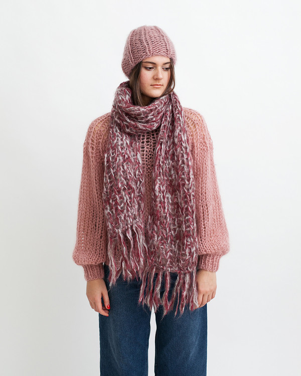 Maiami Mohair Melange Scarf Maiami Mohair Melange Scarf