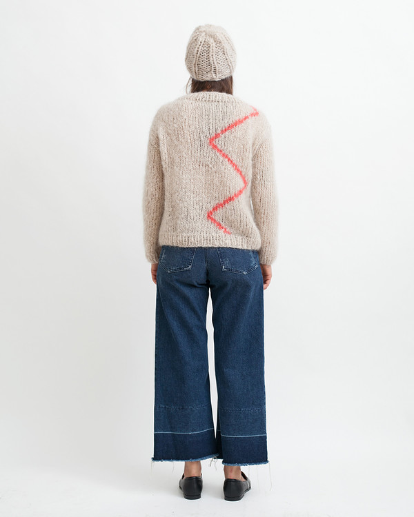 Maiami Mohair Zig-Zag Sweater Maiami Mohair Zig-Zag Sweater