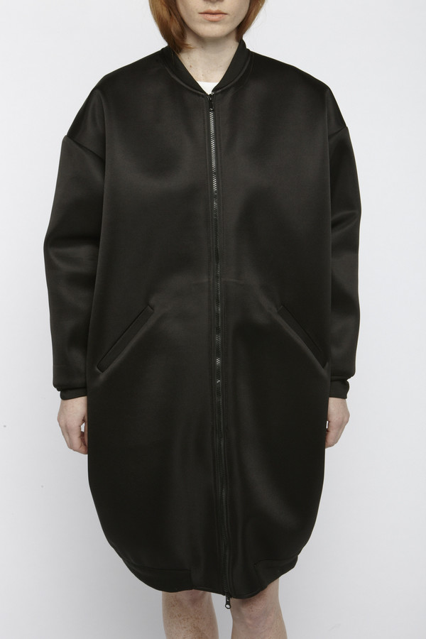 Suzanne Rae Neoprene Bomber Jacket Suzanne Rae Neoprene Bomber Jacket