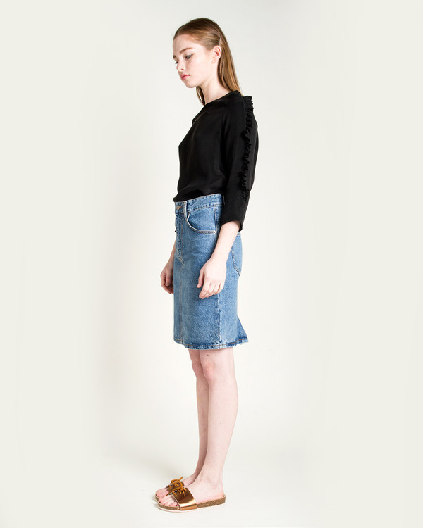 Objects Without Meaning Nia Ruffle Top Objects Without Meaning Nia Ruffle Top