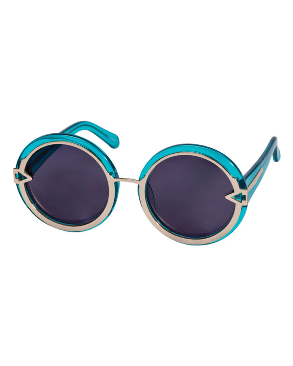 Karen Walker Orbit in Crystal Turquoise Karen Walker Orbit in Crystal Turquoise