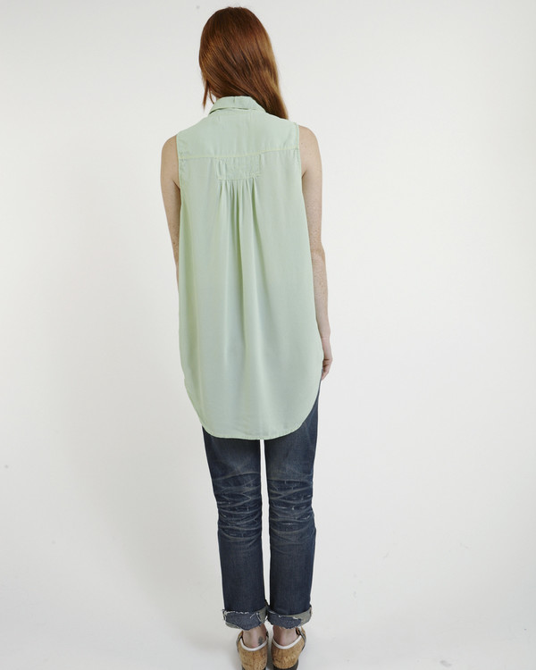 LF Markey Oscar Silk Workshirt in Mint LF Markey Oscar Silk Workshirt in Mint
