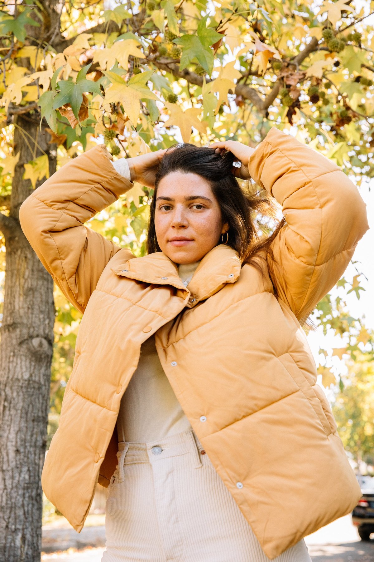 Weekender Puffer Jacket - Gold | Garmentory