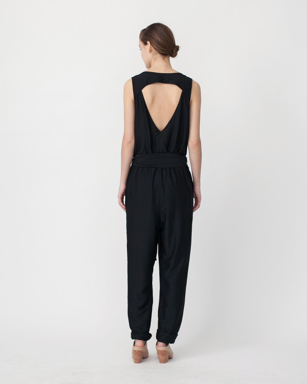Sessun Victoire Jumpsuit in Black Sessun Victoire Jumpsuit in Black