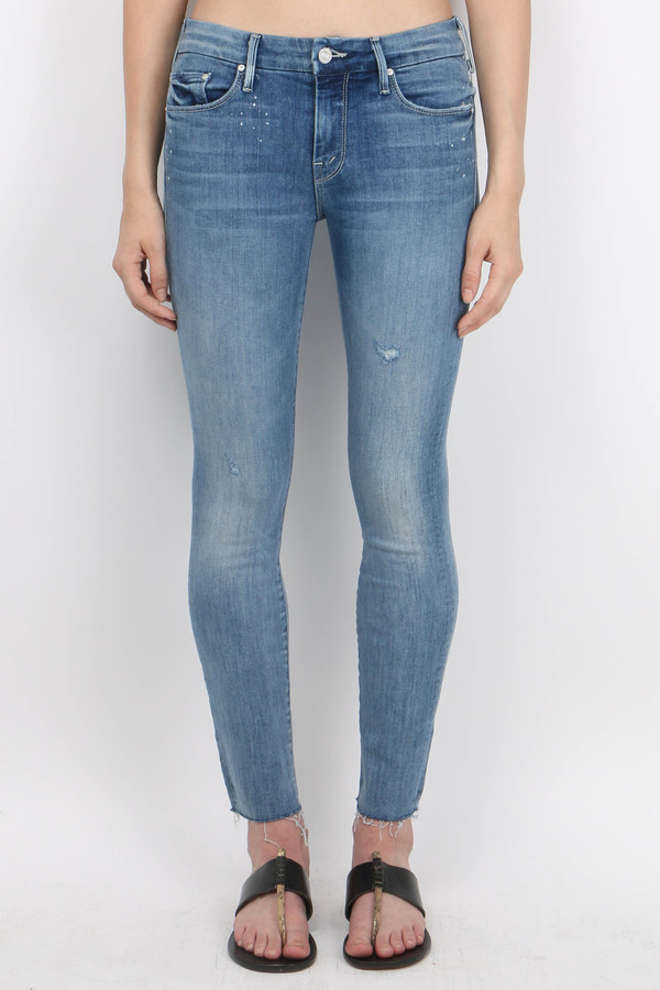 Mother Denim Looker Ankle Fray Mother Denim Looker Ankle Fray