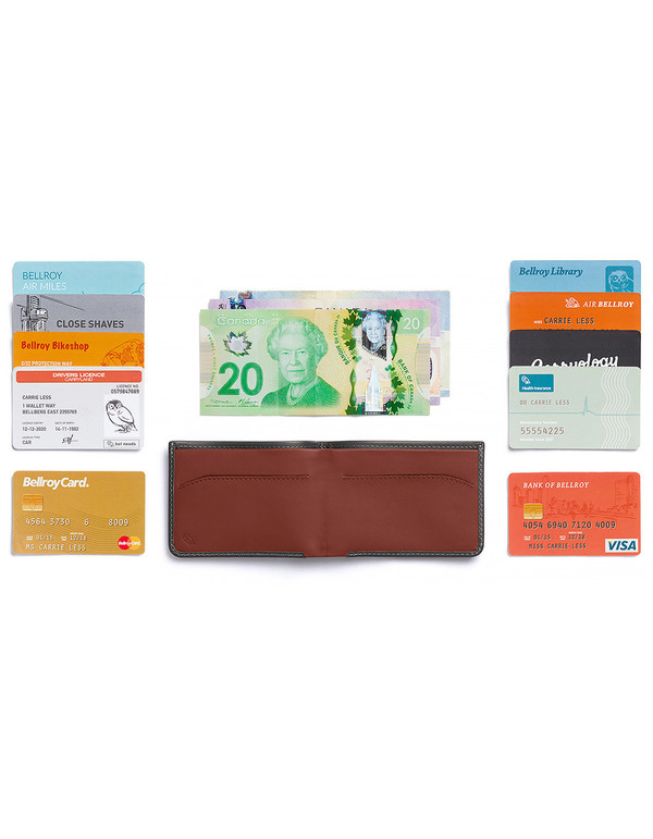 Men's Bellroy Low Down Wallet Charcoal Men's Bellroy Low Down Wallet Charcoal