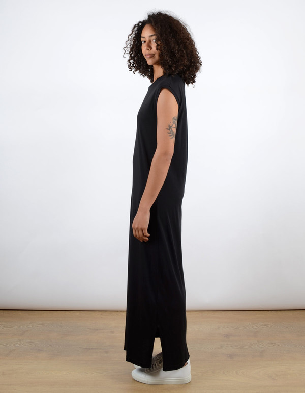 Tiger of Sweden Waste Tee Dress Black Tiger of Sweden Waste Tee Dress Black