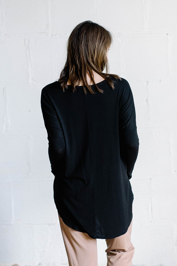 Groceries Apparel Karly Top - Black Groceries Apparel Karly Top - Black