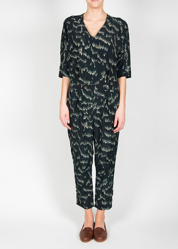 Objects Without Meaning - India Jumpsuit in Navy Aurora Objects Without Meaning - India Jumpsuit in Navy Aurora
