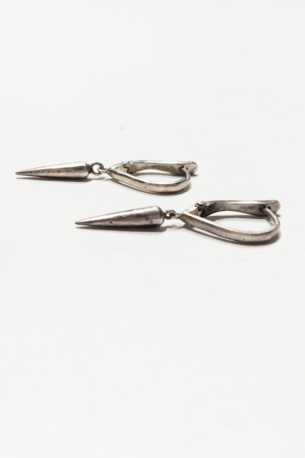 L. SHOFF Sterling Silver Spike Drop L. SHOFF Sterling Silver Spike Drop