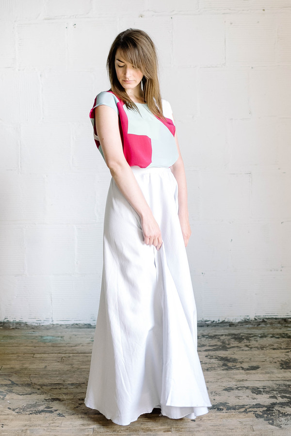 House of Gina Marie Wrap Maxi Skirt House of Gina Marie Wrap Maxi Skirt