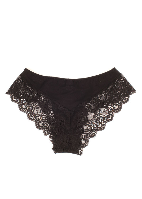 Only Hearts - So Fine Hipster with Lace in Black Only Hearts - So Fine Hipster with Lace in Black