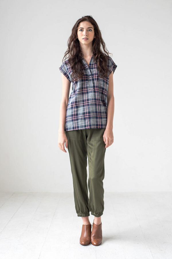 Bridge & Burn Newell Navy Plaid Bridge & Burn Newell Navy Plaid