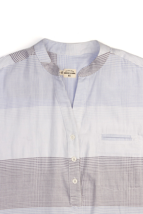 Bridge & Burn Newell White Plaid Bridge & Burn Newell White Plaid