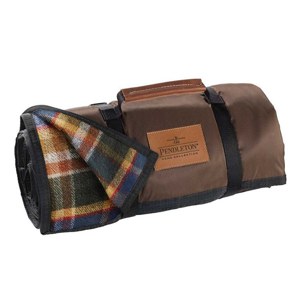 Pendleton Roll Up Blanket in Badlands Plaid Pendleton Roll Up Blanket in Badlands Plaid