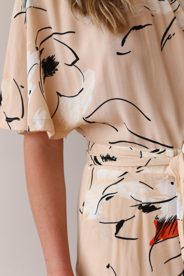 Ganni Akina Crepe Dress Ganni Akina Crepe Dress