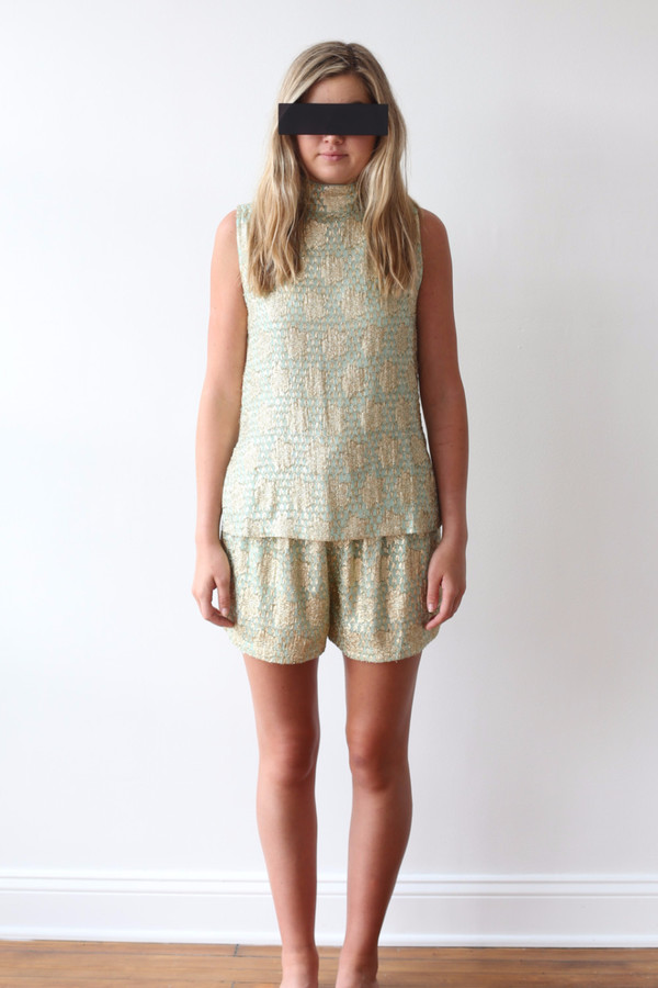 Ganni Emiko Jacquard Shorts Ganni Emiko Jacquard Shorts