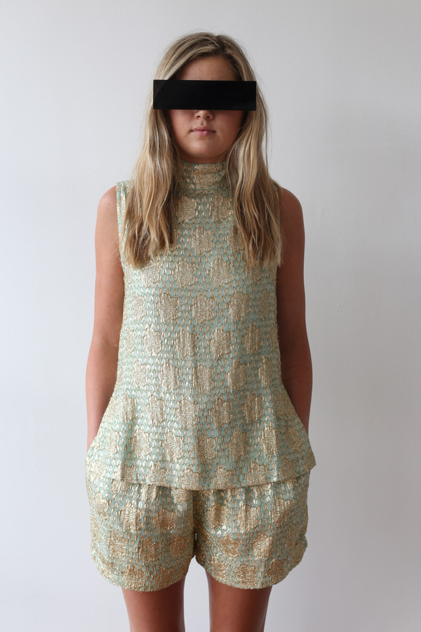 Ganni Emiko Jacquard Top Ganni Emiko Jacquard Top