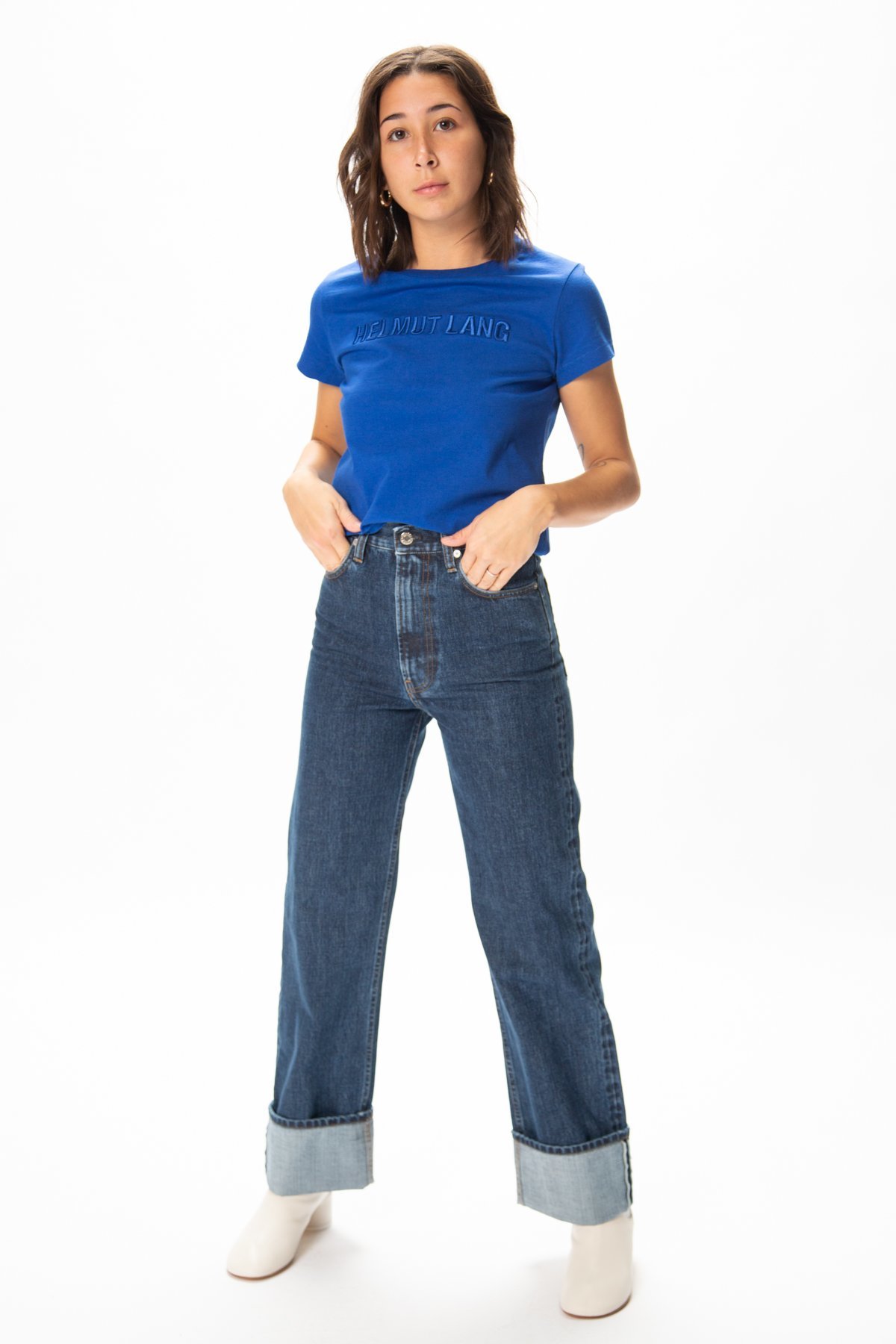 Helmut Lang Femme Hi-Straight Jeans 