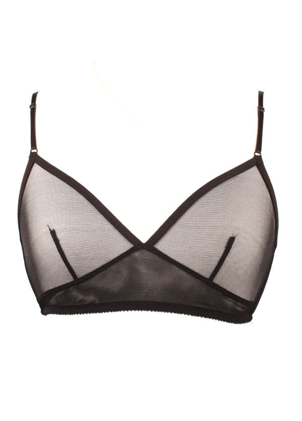 Only Hearts - Whisper Retro Bralette in Black Only Hearts - Whisper Retro Bralette in Black