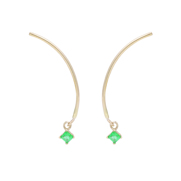 Tara 4779 ARC "Mobile" Earrings - Emerald Tara 4779 ARC "Mobile" Earrings - Emerald